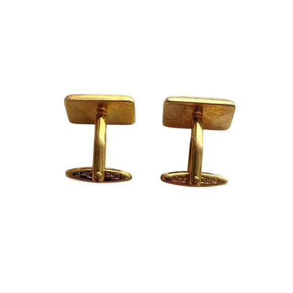 Dior Gold Tone Cufflinks - Picture 2 of 9